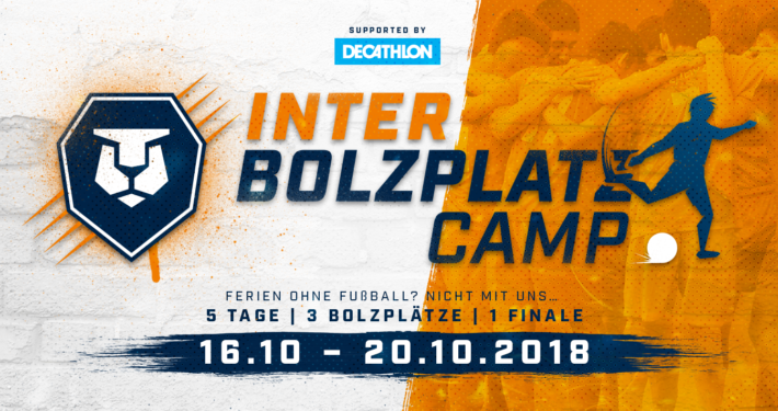 Das INTER-Bolzplatz-Camp lädt alle Ferienkinder zum Fußballspielen ein Das INTER-Bolzplatz-Camp lädt alle Ferienkinder zum Fußballspielen ein
