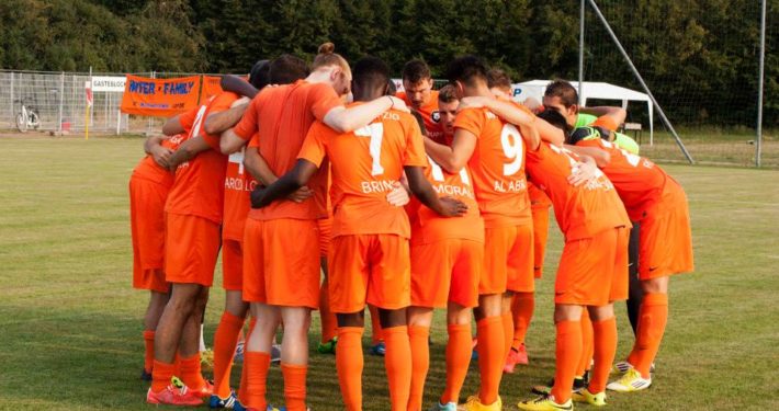Erstes Heimspiel in der NOFV Oberliga Erstes Heimspiel in der NOFV Oberliga